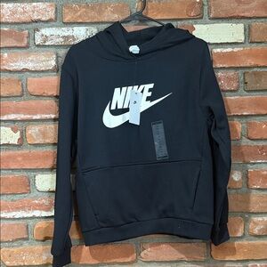 Nike Black Pullover with White Logo